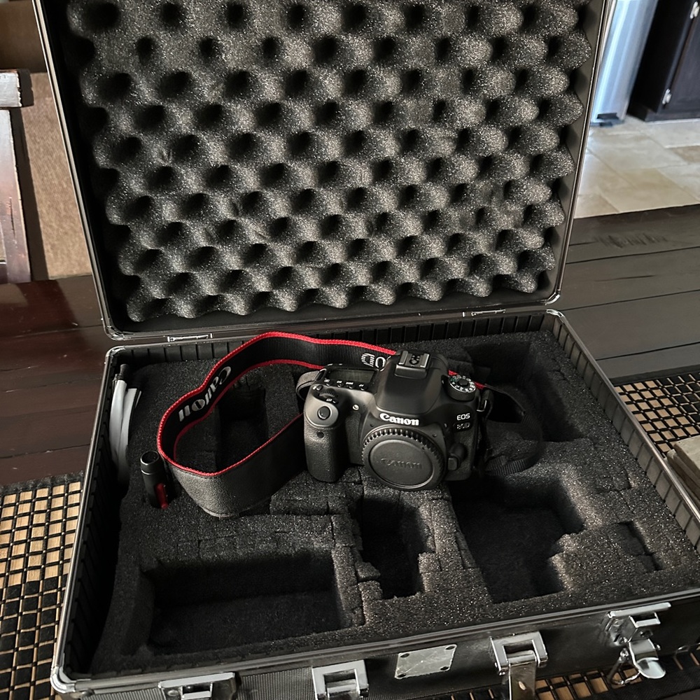 Canon 80D Camera & Case